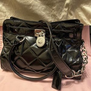 Michael Kors black shoulder purse